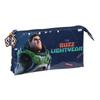 Buzz Lightyear-Triple Buzz Lightyear Pencil Case Navy Blue (22x12x3cm)