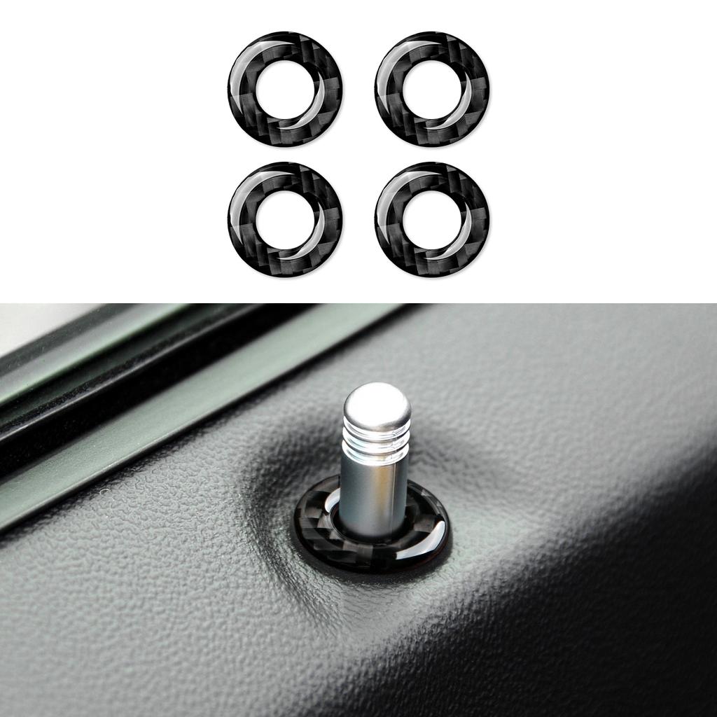 For Chrysler 300 (2011-2014) Car Center Console Gear Shift Panel Steering Wheel Cover Carbon Fiber Interior Sticker Accessories