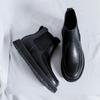 Botas Chelsea da moda para homens Outono Inverno Inglês Vento Trabalho Vestido Sapatos Masculinos Moda Casual Novo Designer Moda Casual Ankle Boots Mn