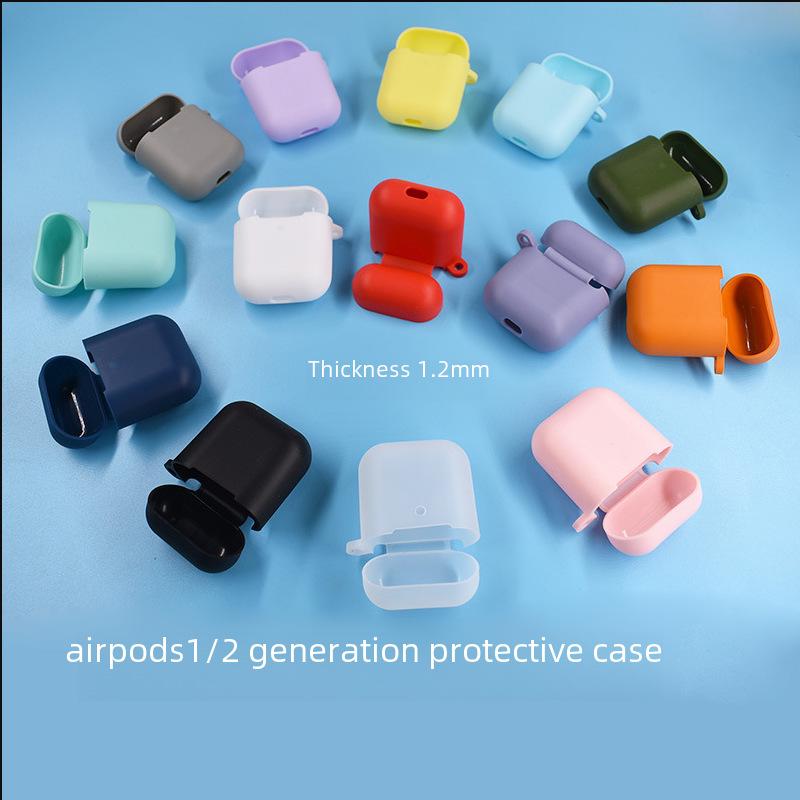 AirPods 2 Silicone Protective Case - Apple Earphone Cover