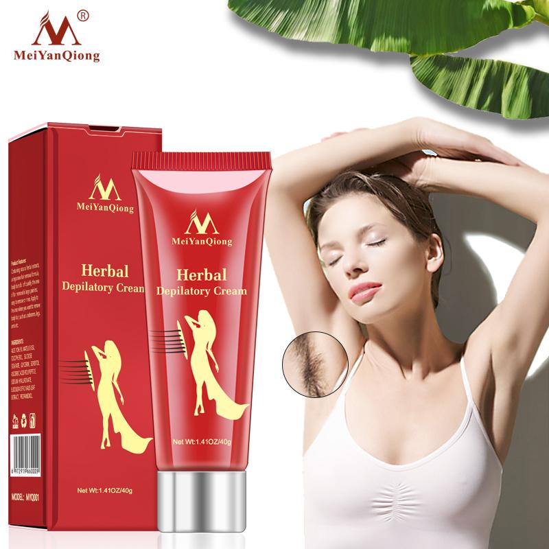 Moisturizing cream for hair removal on hands and feet, 40 ml