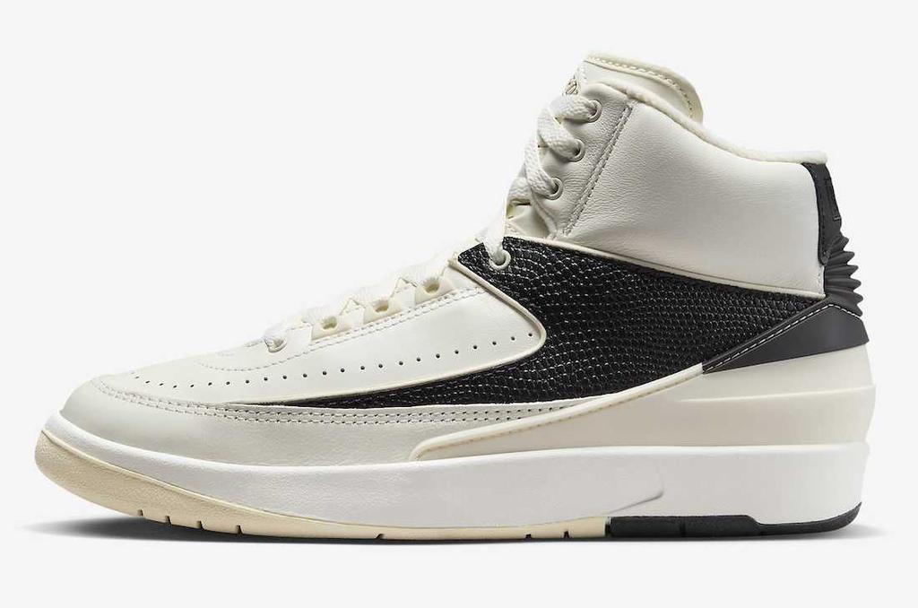 DX4400-100 Nike Air Jordan 2 Retro Sail and Black (Women's)