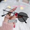 New Anti-blue Photochromic Myopia Finished Glasses Polygon Anti-ultraviolet Near-sight Eyeglasses Ultralight Vintage Glasses