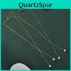 Elegant Geometric Pearl Pendant Titanium Steel Necklace For Women With Gold Plating Stylish Design For Fall 2024 Fashion Trends