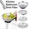 Kitchen Sink Strainer Stopper Waste Plug Sink Filter Filtre Sink Strainer Filter Floor Drain Kitchen Tools