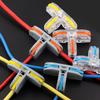 Universal Compact Quick Terminal Block T Type Compact Splice Electrical Connectors  Electrical