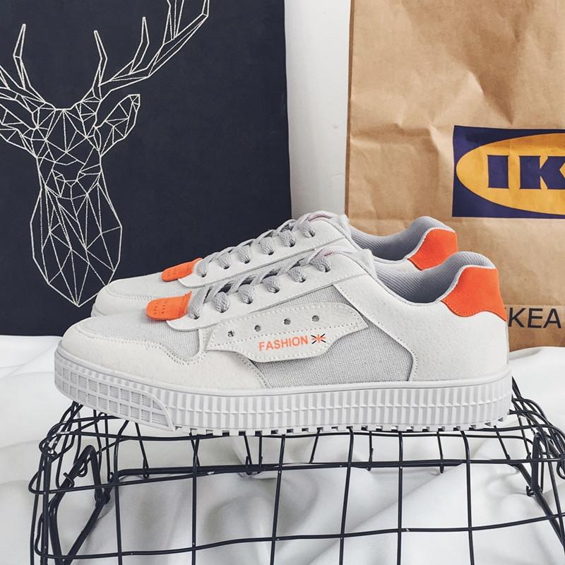 

Модная доска обувь мужская 2024 лето новая мода повседневная обувь все-матч студенческая обувь уличная обувь для скейтбординга тренд мужская обувь 39 серый