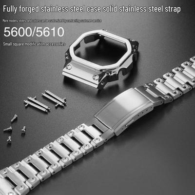 Edelstahl Ersatzgehäuse & Armband für Casio G-Shock DW-5600/GW-M5610 Herrenuhr