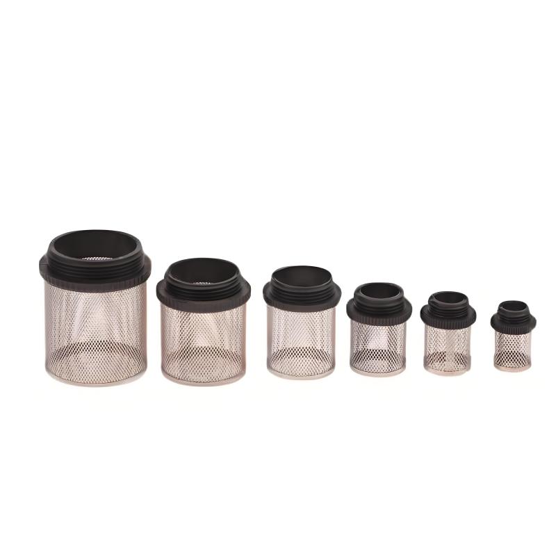 1Pc 304 Stainless Steel 1/2''~2'' Aquarium Fish Tank Water Pump Filter Screen Garden Irrigation Pump Mini Water Pipe Filter