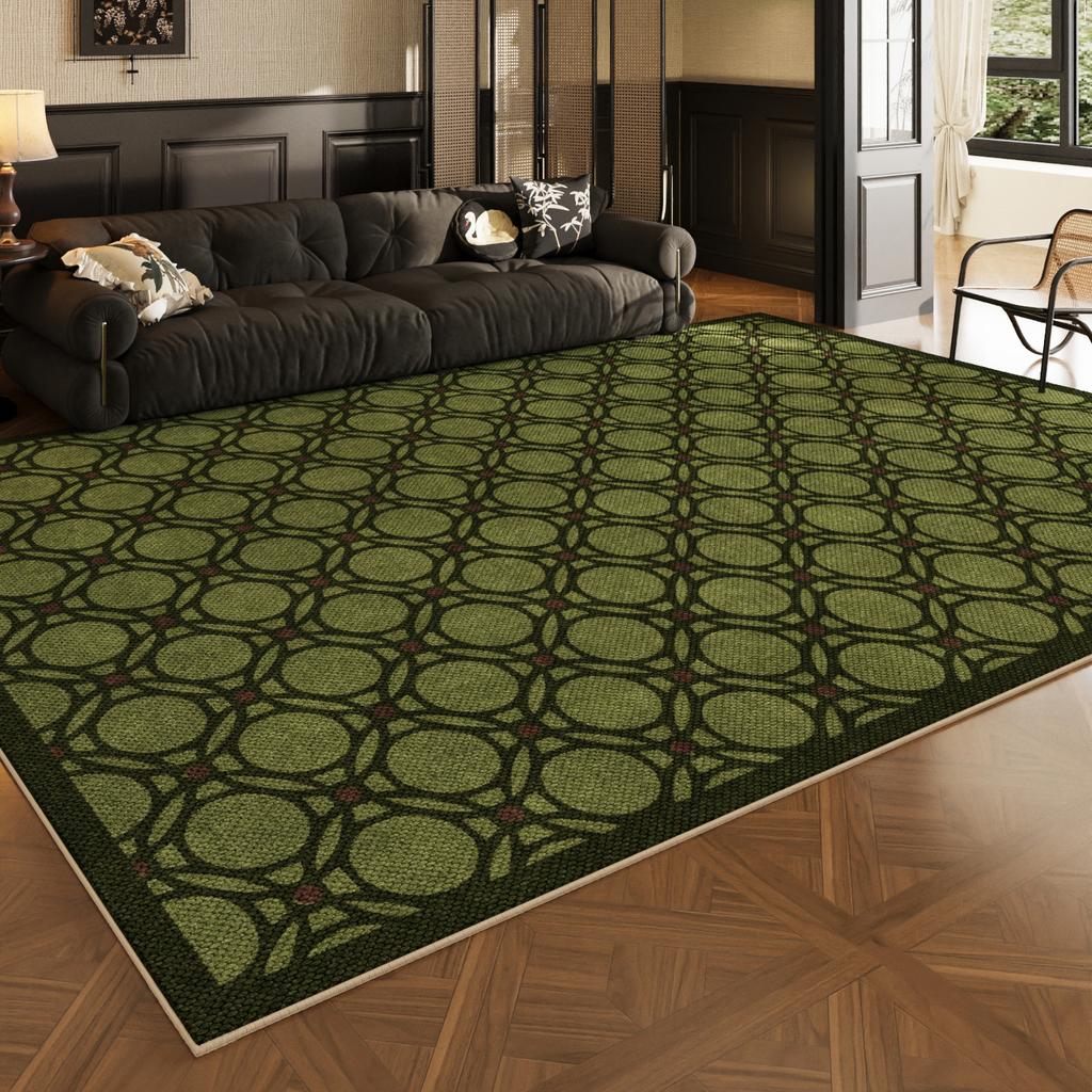 Home Living Room Carpet Sofa Coffee Table Carpet Dirt Resistant Cooling Resistant Anti Slip Carpet