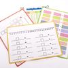 Erasable Flashcards For Learning Basic Arithmetic Operations Suitable For Children, School Training, And Early Education 20ml
