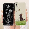 For Samsung Galaxy A01 Core Casing SM-A013F SM-A013G Butterfly Flower Soft Silicone Back Cover For Samsung A01Core Phone Case