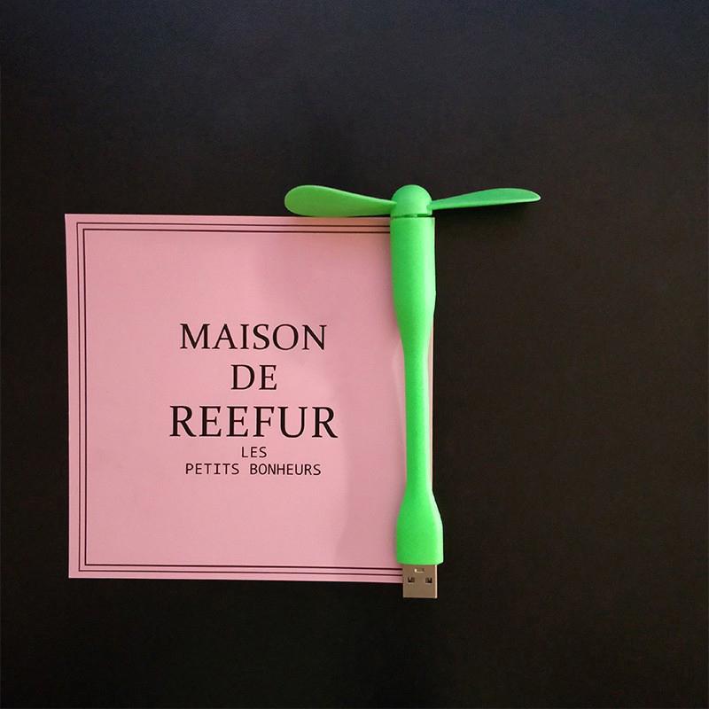 Usb Small Fan Flexible Bendable Fan For Power Bank Laptop Pc Ac Charger Portable Hand Cool Mini Fan For Computer Summer Gadget