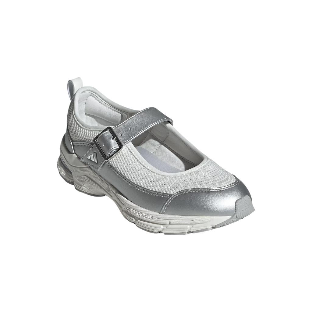 Adidas Fos Formotion Fabric Comfortable Fashion Trendy Minimalist Thick Sole Mary Jane Shoes Women Shoes Silver Gray JR7117