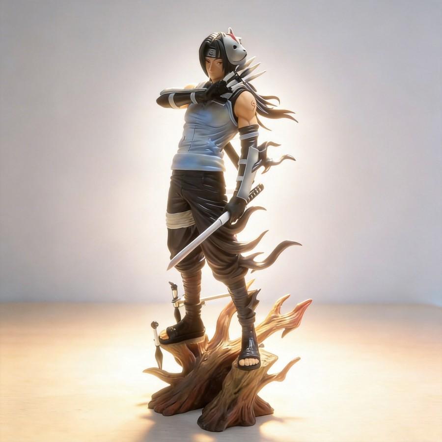 Exquisite Cute Naruto Uchiha Itachi (Anbu) Model 24cm Collectible Anime Collection Gift for Fans