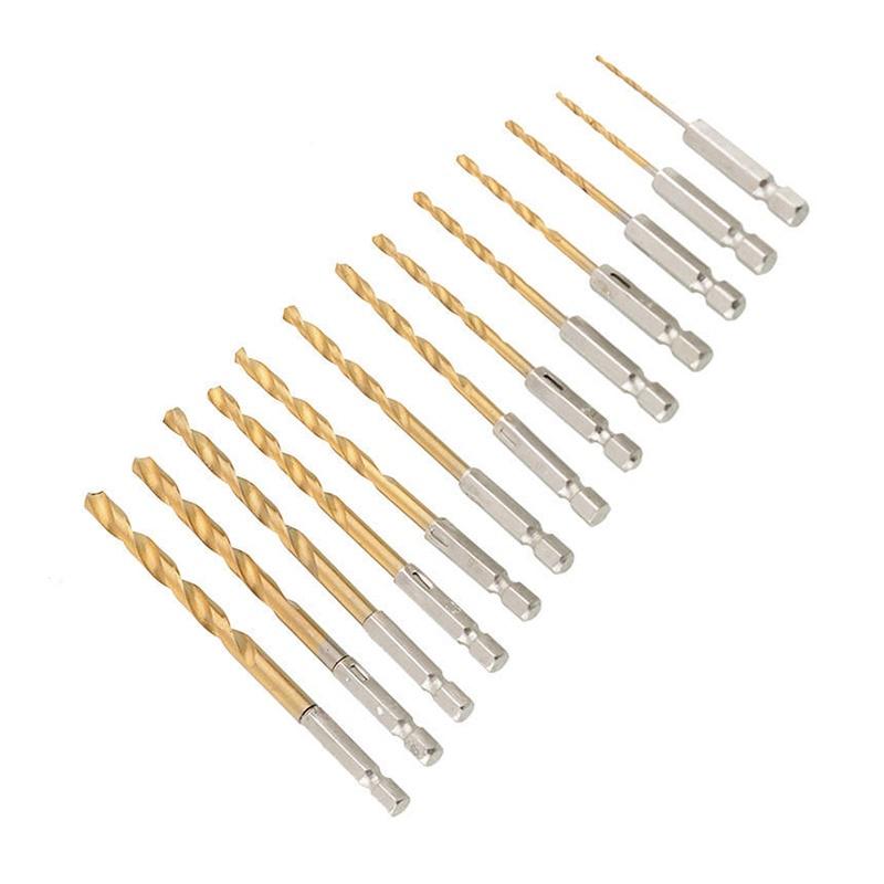 Color : Gold 6.5mm HSS Straight Shank PCB High Hardness Titanium Coated 1.5mm