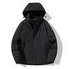 New Outdoor Three-in-one Stormtrooper Men Autumn and Winter Windproof Waterproof Mountaineering Clothing Couple Polar Fleece Warm Two-piece Set