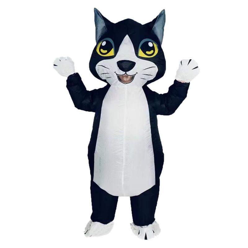 Inflatable Cat Costume: Halloween & Stage Performance Cosplay