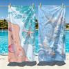 Ozean Element Handtuch Strand Übergröße Weich Ultra Saugfähig Schnell Trocknend Groß Pool Reise Camping Badezimmer
