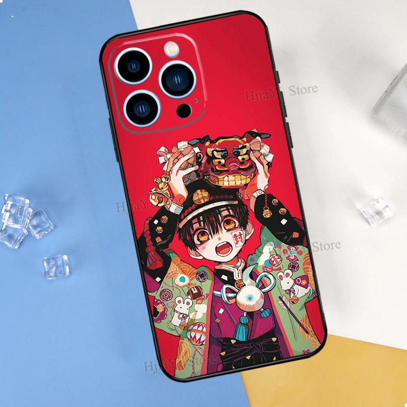 Hanako Kun Toilet Bound Phone Case For iPhone 13 12 11 Pro Max Mini SE 2020 X XR XS Max 7 8 Plus Cover Coque