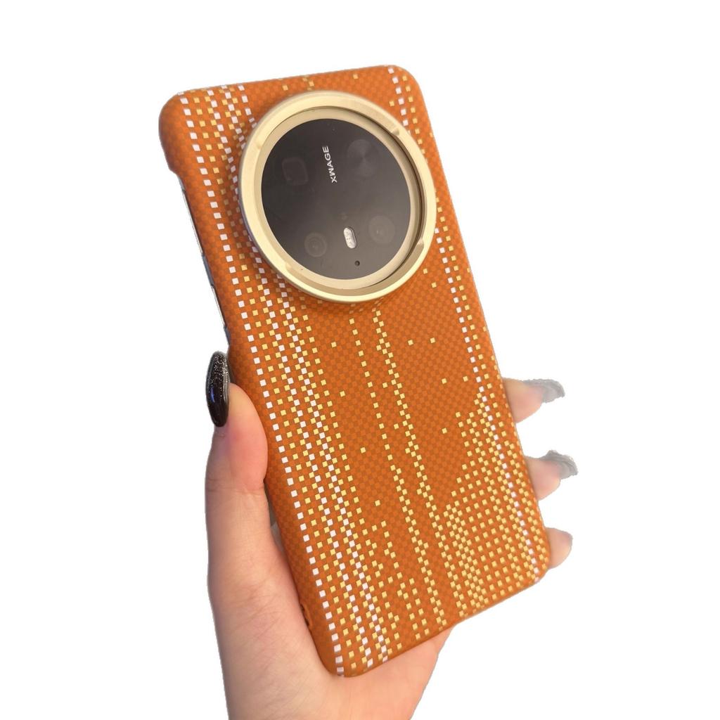 Applicable to Huawei P11Pro carbon fiber pattern mobile phone case luminous magnetic suction Mate11 ultra-thin P11pro all-inclusive PC case