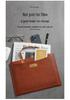 Waterproof Leather A4 Document Bag for Office & Business Storage