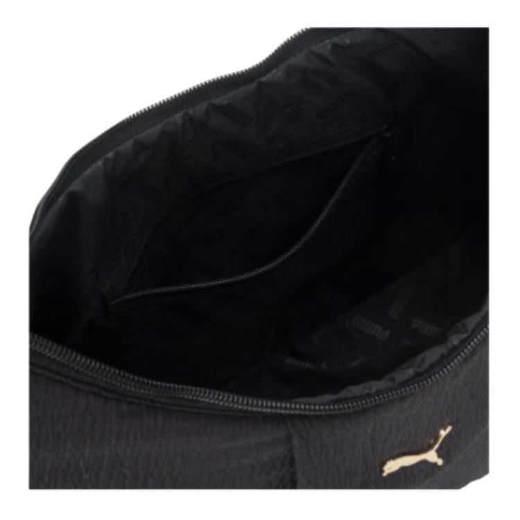 PUMA Recycled Material Handbag, Shoulder Bag Regular Women's Black