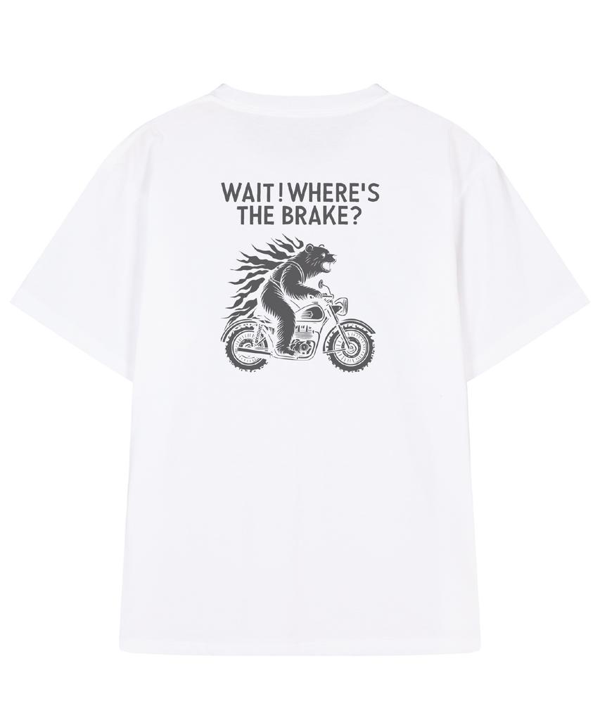 DRIFTOUT No Brake Bear Short Sleeve T-Shirt (3 Colors)