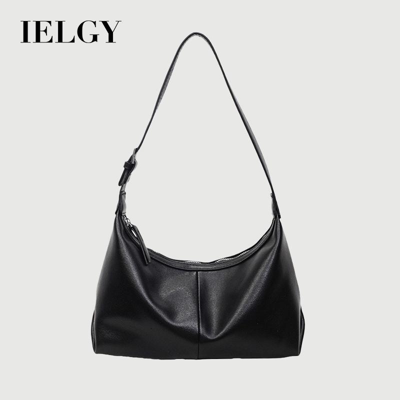 IELGY Work Commuter Large-Capacity Dumpling Bag Fashion Casual One-Shoulder Underarm Bag