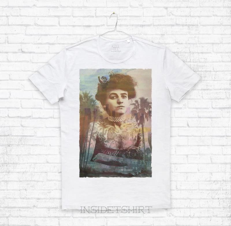 VINTAGE LOS ANGELES TATTOO T-SHIRT Cool Old School Jersey LA Ink T-SHIRT MAN 4XL