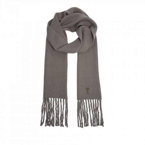Ami Paris Gesticktes Logo Strickschal