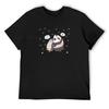 Petit panda et pingouin s'aiment pour toujours T-shirt T-shirt anime cadeaux pour petit ami t-shirts noirs pour hommes