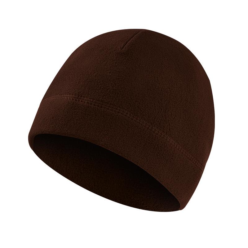 Men's and Women's Windproof Fleece Cycling Hat Set for Autumn and Winter