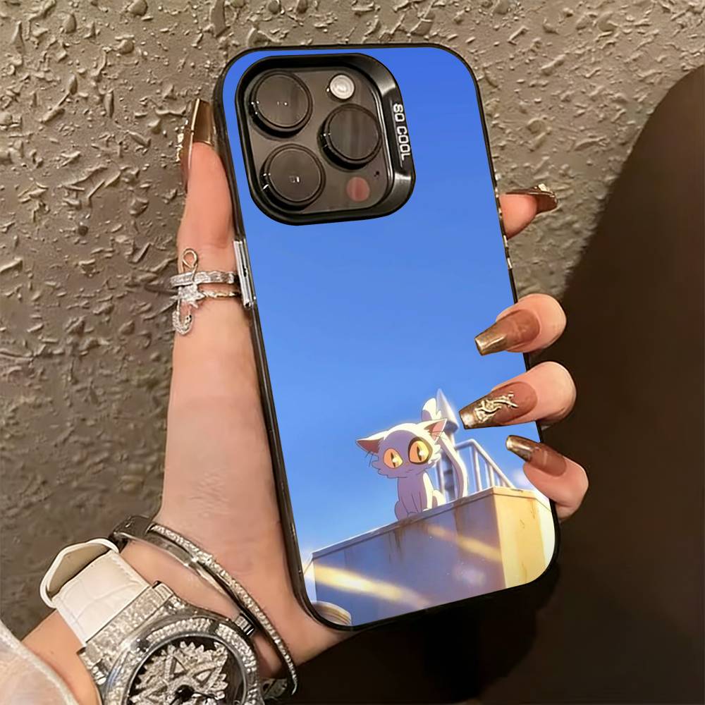 Suzume No Tojimari Daijin  Phone Case For iPhone 17,16,15,14,13,12,11 Plus,Pro Max,XS,Colored Silver Plated Inside Cover