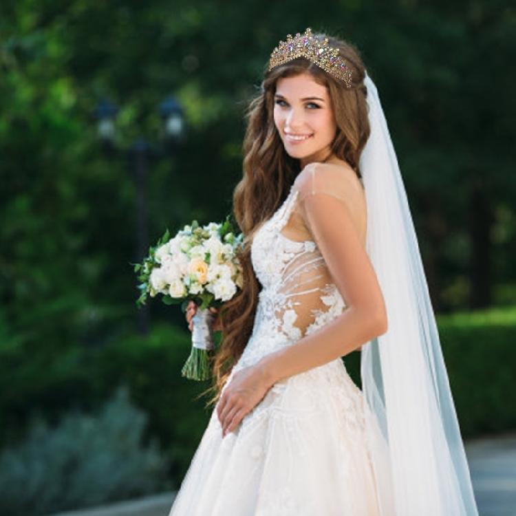 Sophisticated Wedding Jewelry Ensembles with Clear Rhinestones Necklace and Stylish Earrings Fashion Accessory