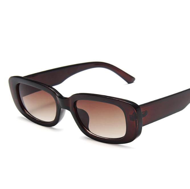 Rectangle Sunglasses for Women Men Trendy Retro Fashion Sun Glasses Vintage UV 400 Protection Square Frame 2024