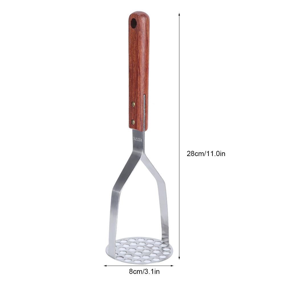Food Crusher Household Manual SUS304 Stainless Steel Pressed Potato Masher Crusher Kitchen Utensils Potato Crusher Potato Masher