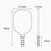 Pickleball Racket Comfortable Wood for Tournament Sports Supplies Men Women