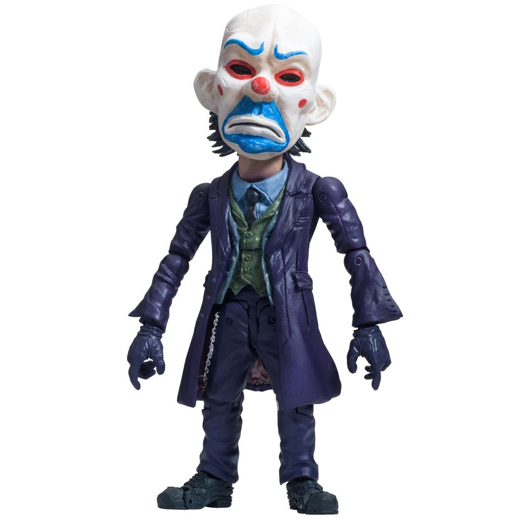 TOYS Joker malovaná pohyblivá figurka ROCKA! „Temný rytíř“ PVC&ABS bez vodního kamene