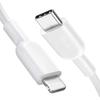 USB-C To Lightning Cable for iPhone 14 - 14 Pro-14 Plus-14 Pro Max White 1 Meter