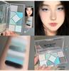 Askren Nine-Color Eyeshadow Palette: Multi-use Glitter, Matte & Pearlescent Shades for Stage Makeup.