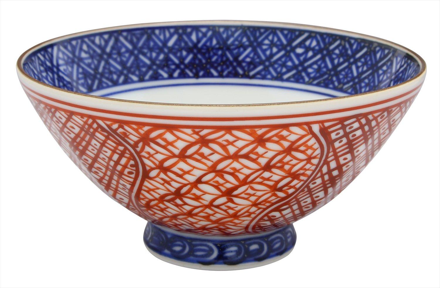 

Kyoto-yaki, Kiyomizu-yaki, Shihogama, Princess Tea Bowl (presented in a gift box), Red Shozui, B8-6 Red