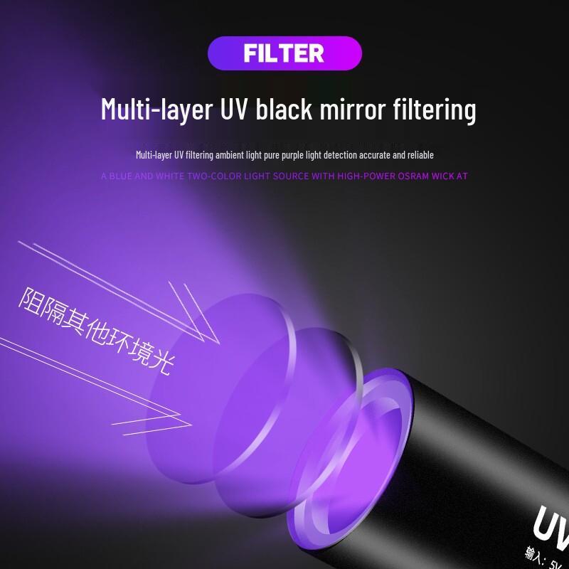 SHENYU V7 UV Pet Fungal Detector Flashlight
