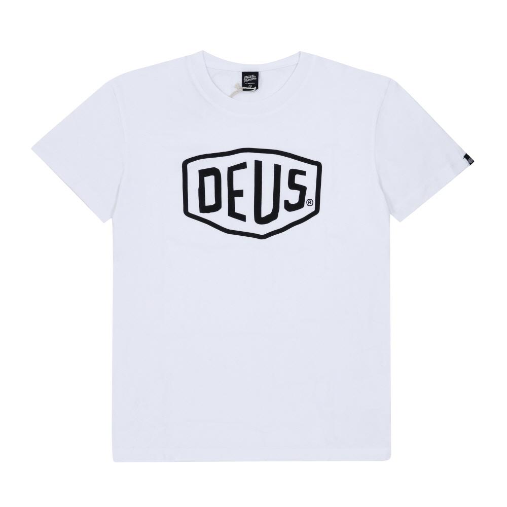 

DeuS Ex Machina Shield Men S ShorT Sleeve T ShirT Dmw41808e DMW41808E WHT (XL)