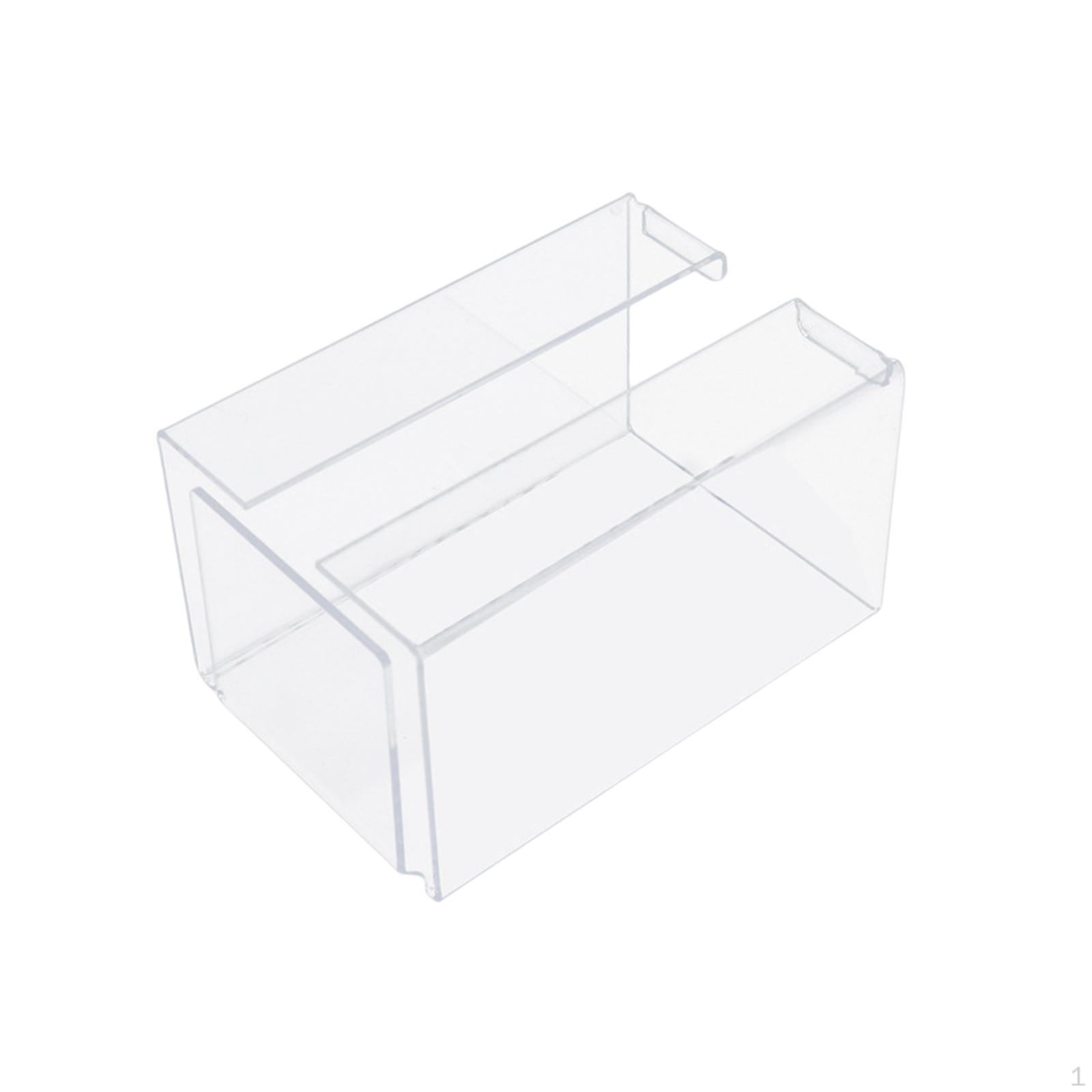 Acrylic Tissue Box Cover, Light Luxury Modern Napkin Dispenser Facial Holder Clear M