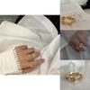 Unique Geometric Pattern 925 Silver Ring Stylish For Any Occasion Gift Or