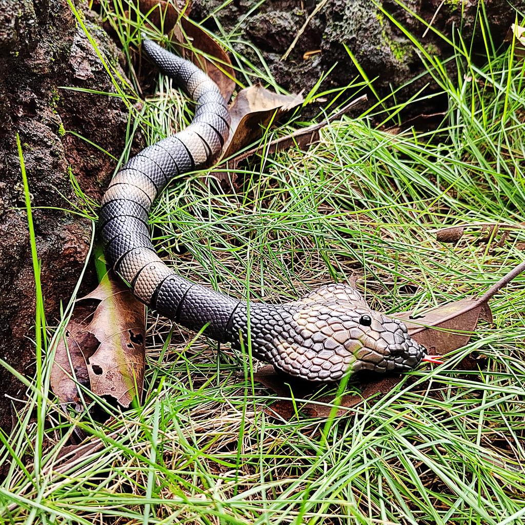 Remote Control Snake Toy with Electronic Sensor, RC Cobra with Realistic, Fast and Flexible Movements, Fake Horror, Perfect for Pets, Cats, Dogs,