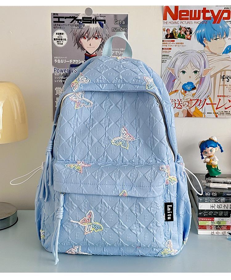 Japanese-Style Large Capacity Schoolbag for Girls - Versatile Backpack for College, High School, and Junior High Students