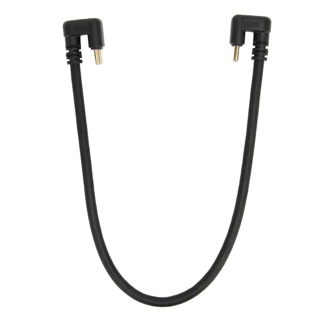 Datenverlängerungskabel 10Gbps Vergoldet Schnell Winkel Stecker auf Stecker USB 3.1 Typ C Kabel 11,8 Zoll