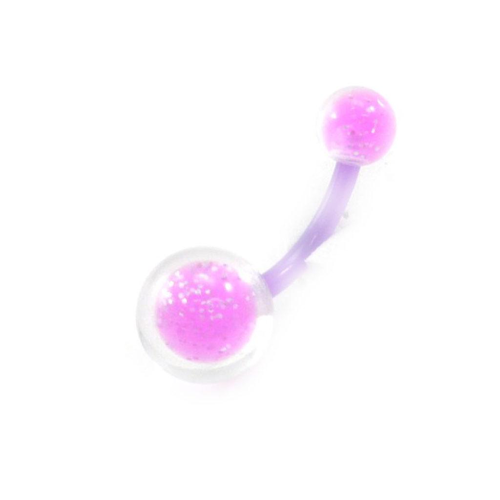 Les Trésors De Lily [I9473] - Body Piercing 'Coloriage' violet